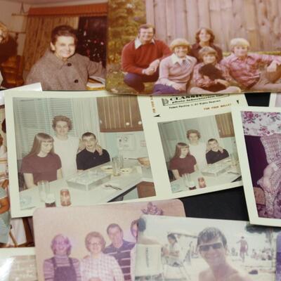 Vintage Retro Lot of Color Family, Event, Party, Photos & More