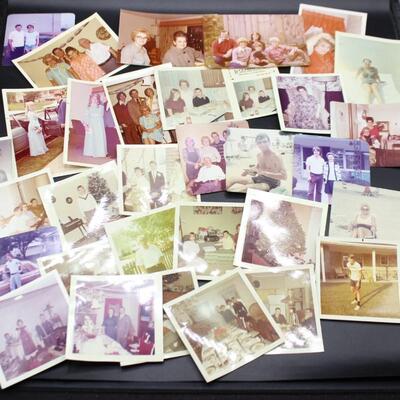 Vintage Retro Lot of Color Family, Event, Party, Photos & More
