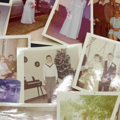 Vintage Retro Lot of Color Family, Event, Party, Photos & More