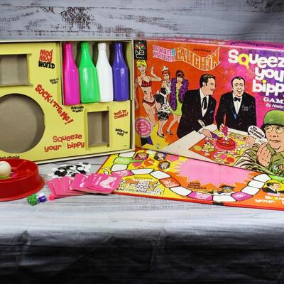 Vintage Collectible Rowan & Martin's Laugh-In Hasbro Board Game