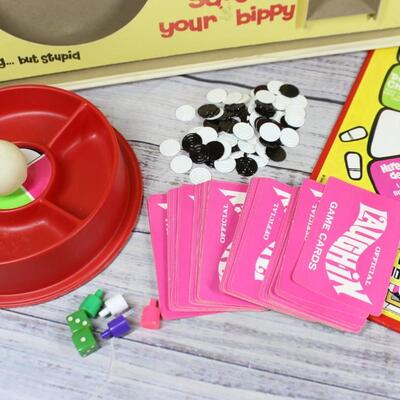 Vintage Collectible Rowan & Martin's Laugh-In Hasbro Board Game