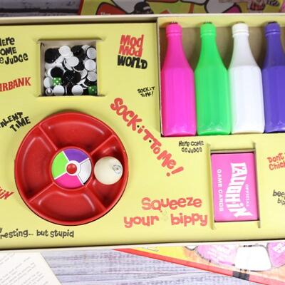 Vintage Collectible Rowan & Martin's Laugh-In Hasbro Board Game