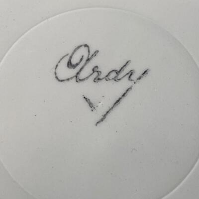 Set of 12 Ardy "L'Angelus" Desert Plates