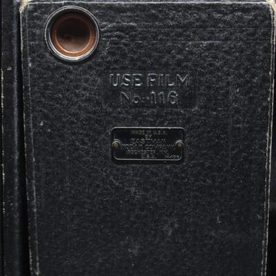 Antique Lot of Kodak Premo & No.2A Brownie Box Cameras