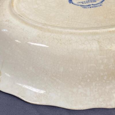 Swinnertons Silverdale Oval Serving Bowl, 10.25"x8", in vintage condition - $20