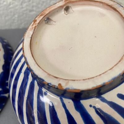 Lot of 5 Handmade Ceramic Dishes and Bowls