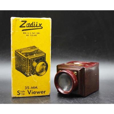 Vintage Zadiix 35mm Photo Slide Strip Viewer