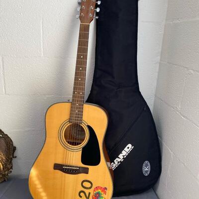 Fender Acoustic Guitar and Carrying Case