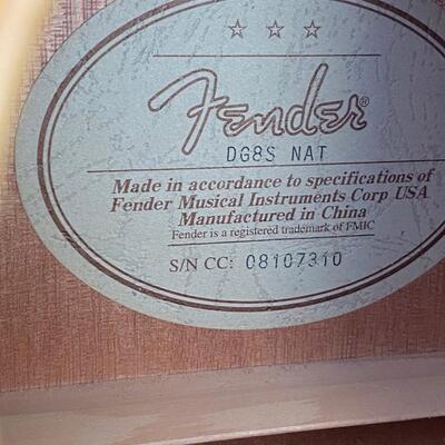 Fender Acoustic Guitar and Carrying Case