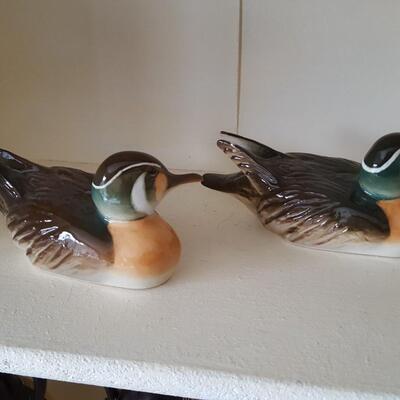 Pair of Lomonosov Ducks Made in Russia