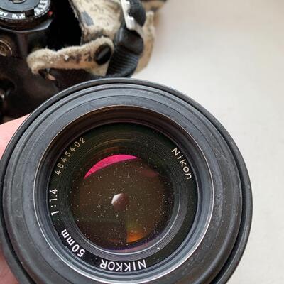 Nikon 35 mm SLR Camera & Lens