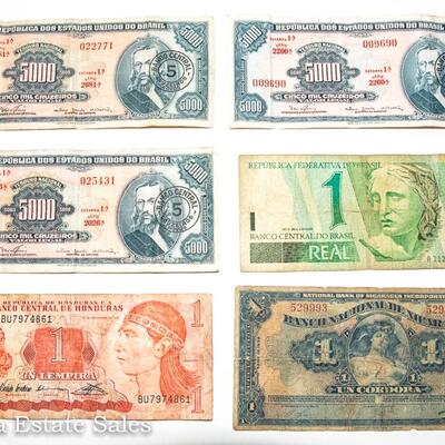 6 - CENTRAL AMERICA BANK NOTES