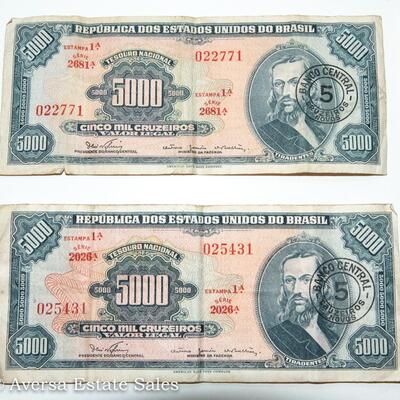 6 - CENTRAL AMERICA BANK NOTES