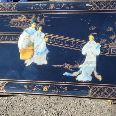 Ornate oriental entry table
