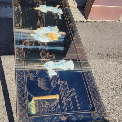Ornate oriental entry table