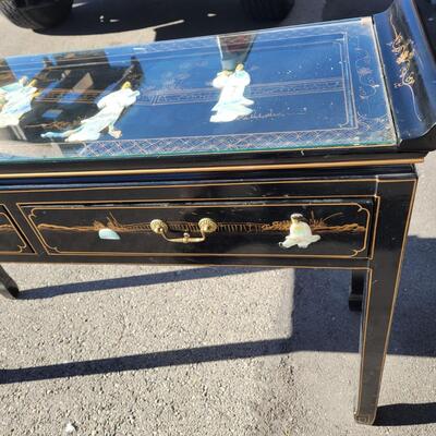 Ornate oriental entry table