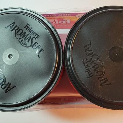 unopened Folgers coffee
