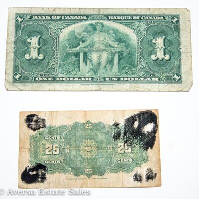 4 - CANADA / NEW ZEALAND BANK NOTES