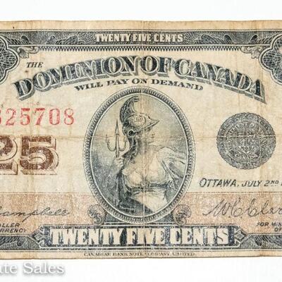 4 - CANADA / NEW ZEALAND BANK NOTES