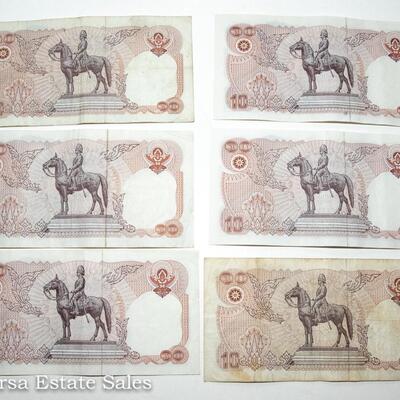 6 - THAILAND BANK NOTES