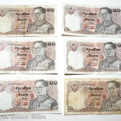 6 - THAILAND BANK NOTES