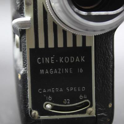 Vintage Pair of Kodak Film Cameras Cine Kodak Magazine 16mm & Cine Kodak 8mm Model 20