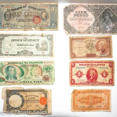 8 - BANK NOTE MIX -