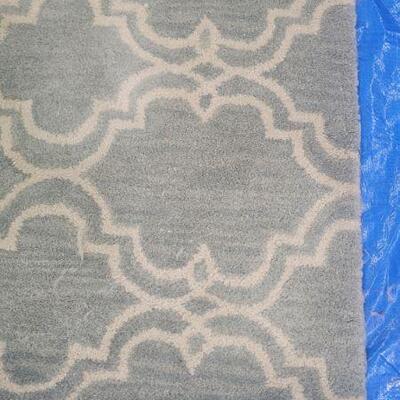 Rug 12
5 x 8 Arabesque design grey rug 
$299