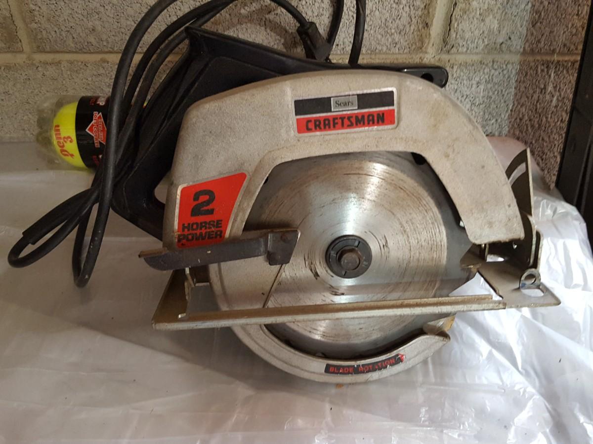 Sears Craftsman 2 HP 7 1/4" Circular Saw works