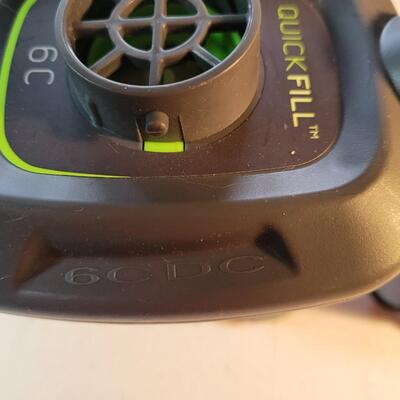 Battery powered air pump