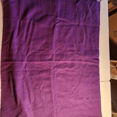 Purple scarf