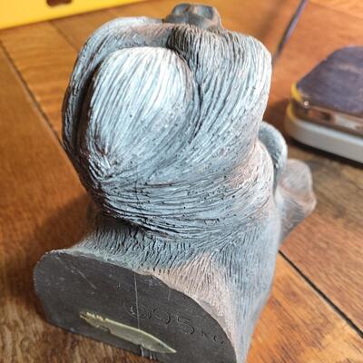 Schnauzer door stop