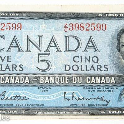 4 - CANADIAN DOLLARS - CIRCA 1950s