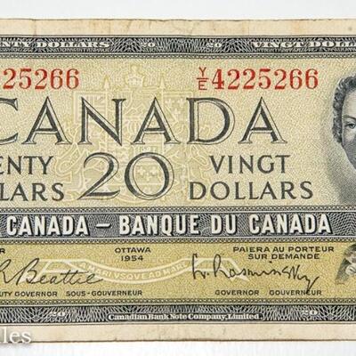 4 - CANADIAN DOLLARS - CIRCA 1950s