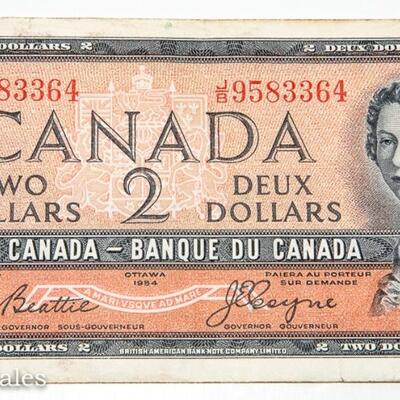 4 - CANADIAN DOLLARS - CIRCA 1950s