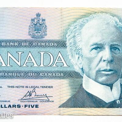 5 - CANADIAN BANK NOTES