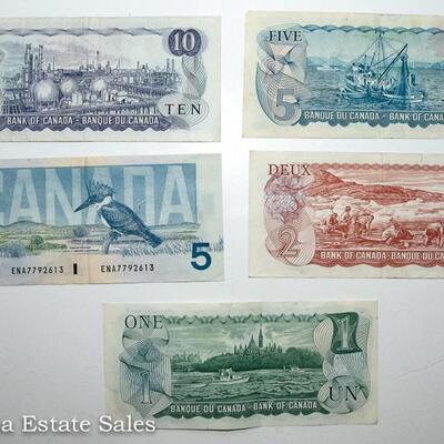 5 - CANADIAN BANK NOTES