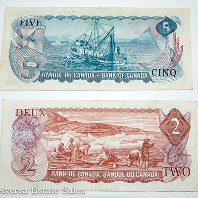 5 - CANADIAN BANK NOTES