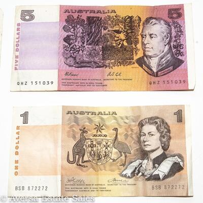 6 - AUSTRAILIAN BANK NOTES