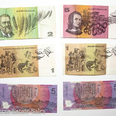 6 - AUSTRAILIAN BANK NOTES