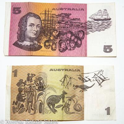 6 - AUSTRAILIAN BANK NOTES