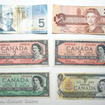 6 - CANADIAN BANK NOTES