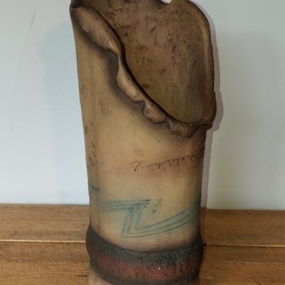 Vintage sculptural ceramic vase