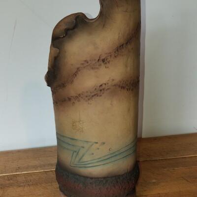 Vintage sculptural ceramic vase