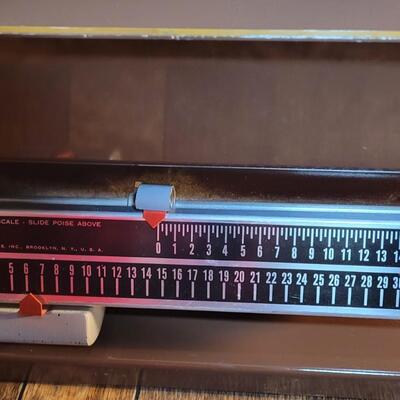 large vintage scale