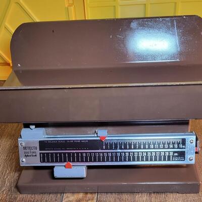 large vintage scale