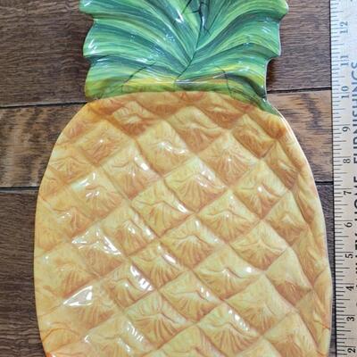 large pineapple platter