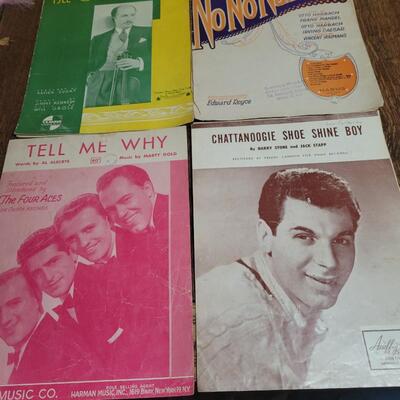 Old music sheets