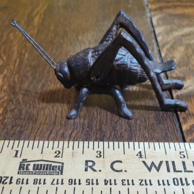 Small metal cricket