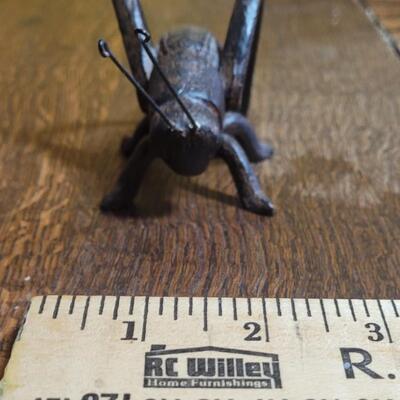 Small metal cricket